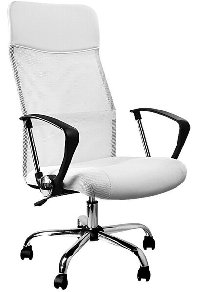 Casaria® Alabama irodai fotel - fehér