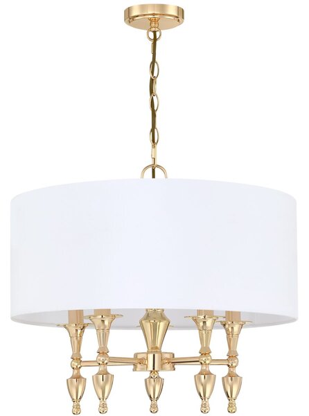 Cosmolight klasszikus csillár austin arany cosp05180au-wh