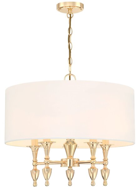 Cosmolight klasszikus csillár austin arany cosp05180au-wh