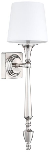 Cosmolight klasszikus fali lámpa austin nikkel cosw01258ni-wh