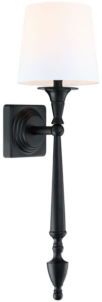 Cosmolight klasszikus fali lámpa austin fekete cosw01296bk-wh