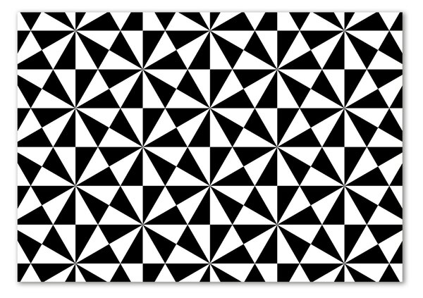 Egyedi üvegkép Geometriai háttér