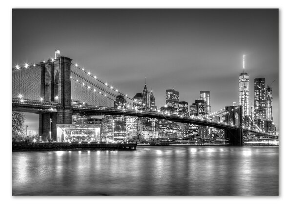 Üvegkép falra Brooklyn híd