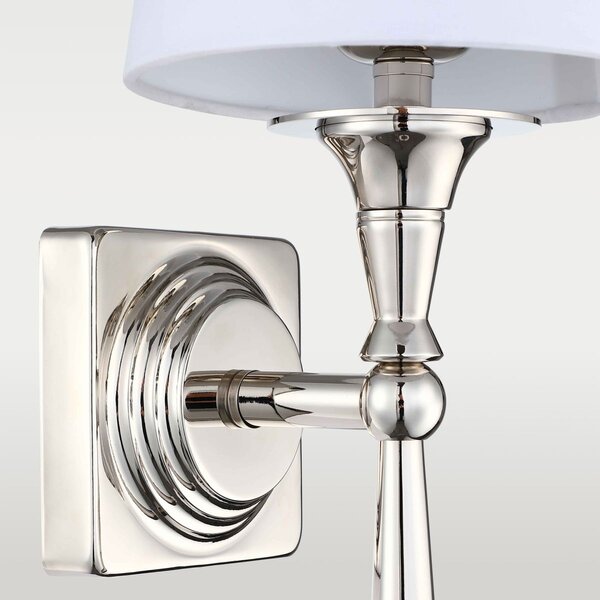 Cosmolight klasszikus fali lámpa austin nikkel cosw01258ni-wh