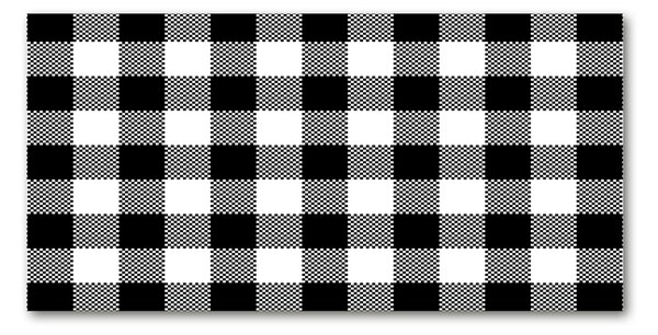 Akrilüveg fotó Fekete-fehér rács