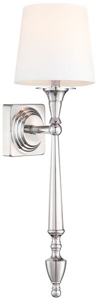Cosmolight klasszikus fali lámpa austin nikkel cosw01258ni-wh