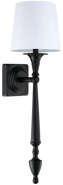 Cosmolight klasszikus fali lámpa austin fekete cosw01296bk-wh