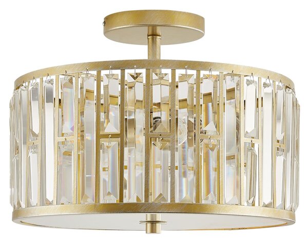 Cosmolight glamour kristály mennyezeti lámpa kyiv átlátszó pezsgő cosc03411cp