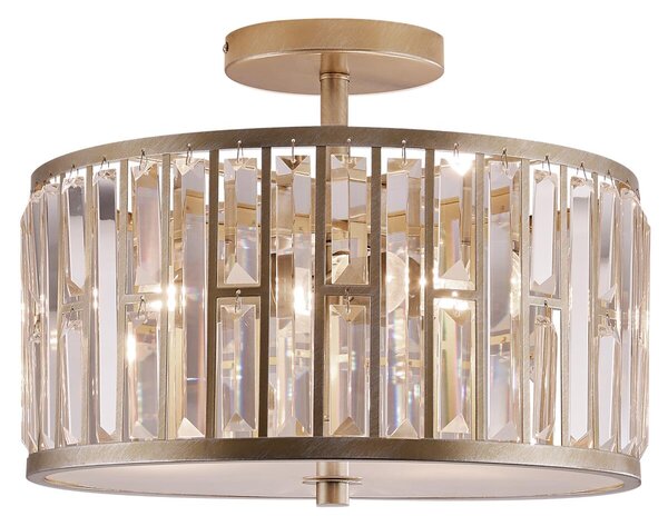 Cosmolight glamour kristály mennyezeti lámpa kyiv átlátszó pezsgő cosc03411cp