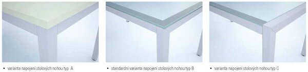 Alu asztal 50 x 50 alumínium szálcsiszolt 1395/795/736 B