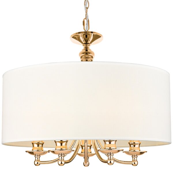 Cosmolight glamour modern függeszték abu dhabi fehér arany cosp05896au-wh
