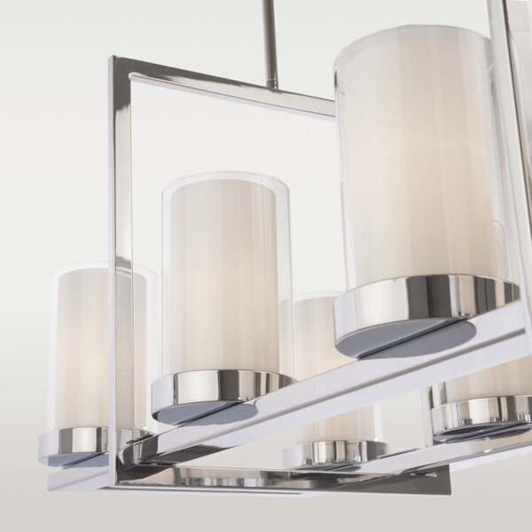 Cosmolight modern függeszték miami króm cosp08018ch