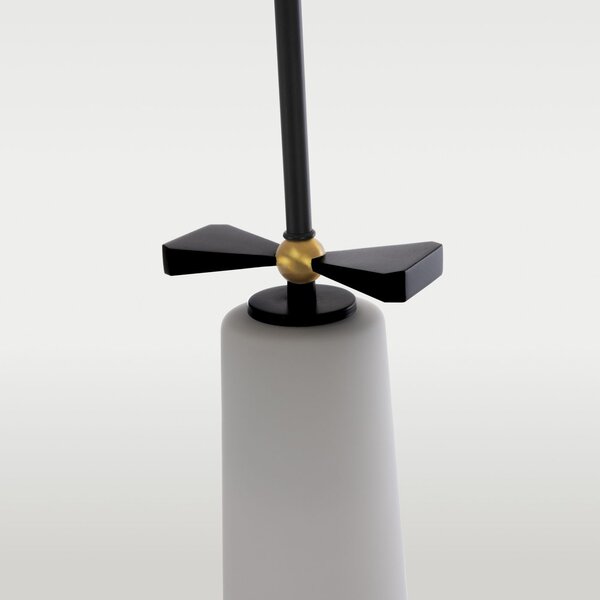 Cosmolight glamour modern függeszték bow fekete sárgaréz cosp01121bk