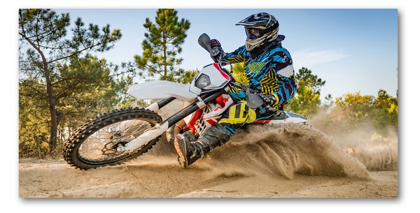 Akrilüveg fotó Motocross