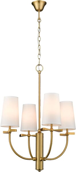 Cosmolight glamour modern csillár bow fehér sárgaréz cosp04190br