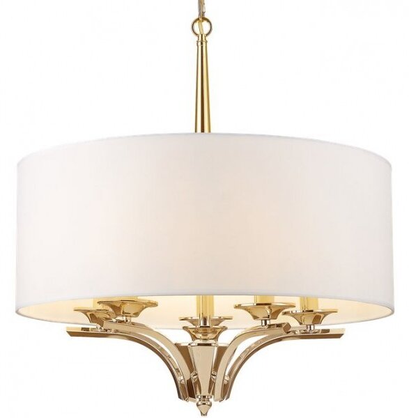 Cosmolight glamour modern függeszték atlanta fehér arany cosp05797au-wh