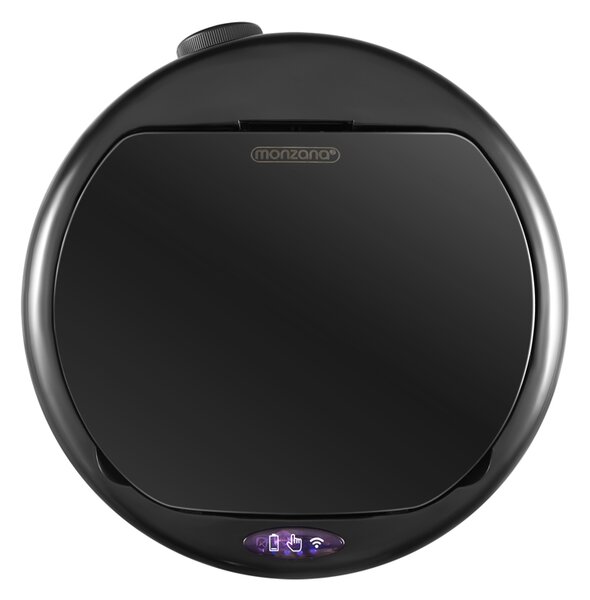 Deuba Érintésmentes szemetes USB-vel 40 l - ezüst
