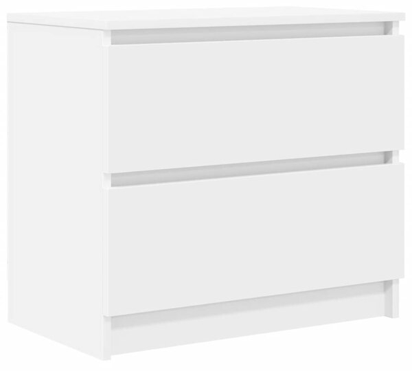 VidaXL fehér szerelt fa TV-szekrény 60x35x54 cm