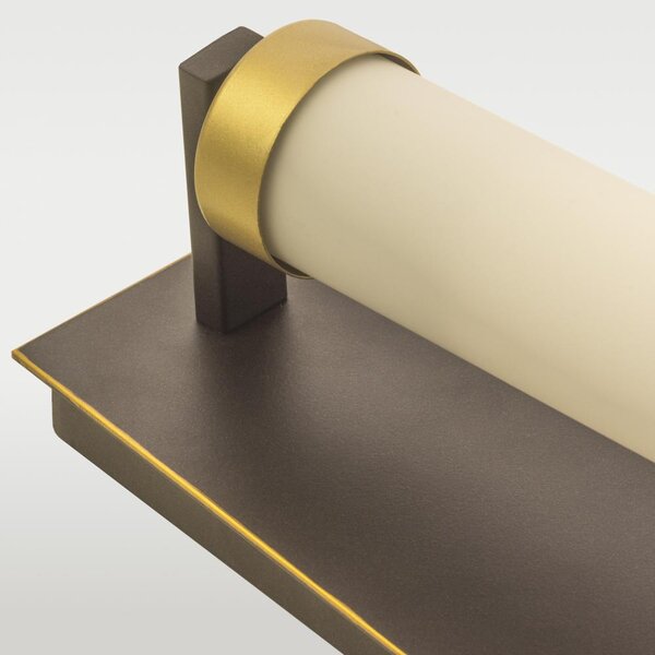 Cosmolight modern fali lámpa dublin barna arany cosw01162bz