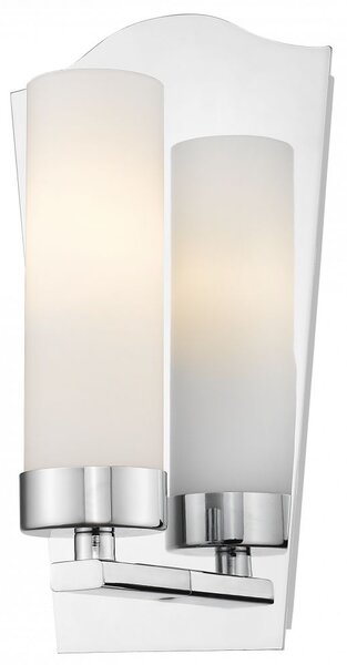 Cosmolight modern fali lámpa dublin fehér króm cosw01155ch