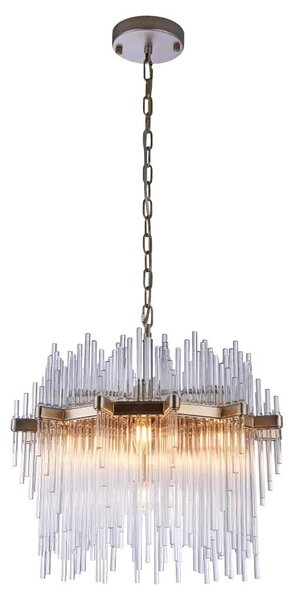 Cosmolight glamour kristály függeszték reykjavik átlátszó pezsgő cosp07097cp