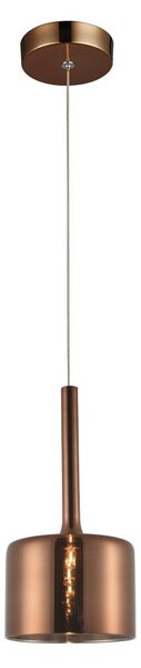 Cosmolight glamour modern függeszték copenhagen réz átlátszó cosp01028cu