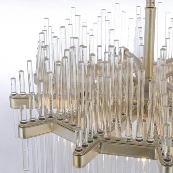 Cosmolight glamour kristály függeszték reykjavik átlátszó pezsgő cosp07097cp