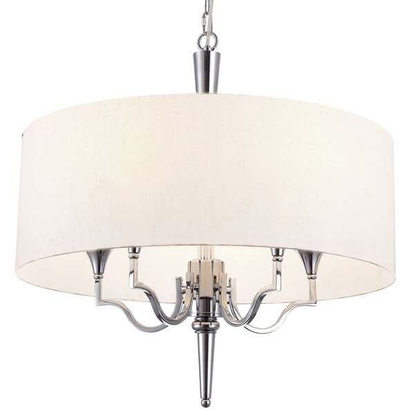 Cosmolight glamour klasszikus csillár washington fehér króm cosp05922ni-wh