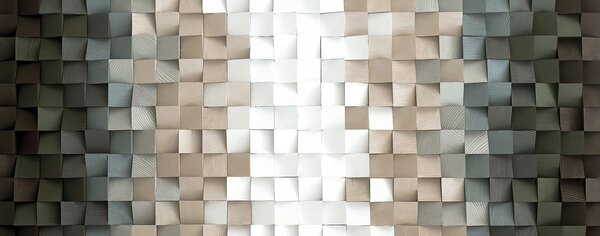 Fotótapéta Négyzetekből álló fal, Geometriai 3D fotótapéta, Népszerű fotótapéta, u75833 - Tapeko.hu