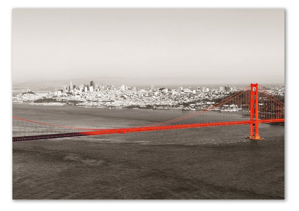 Akrilüveg fotó Bridge san francisco