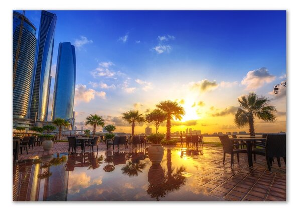 Akrilüveg fotó Abu dhabi keleti