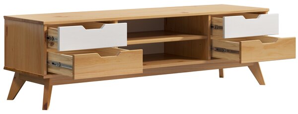 Casaria® Borneo TV-szekrény - 140x42x40 cm