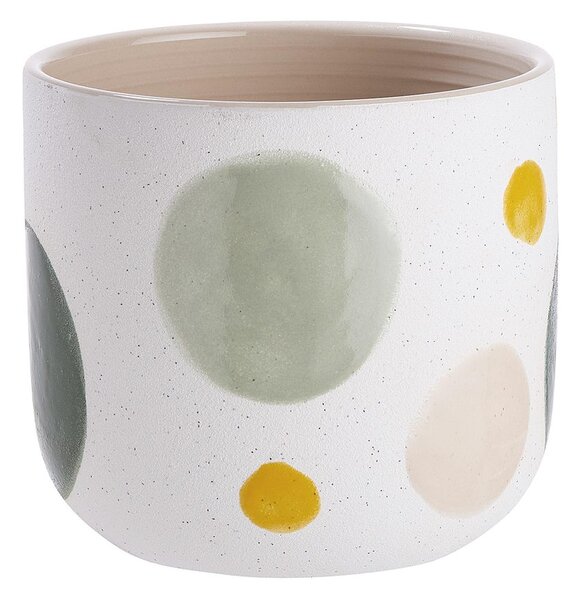 SEVENTIES kaspó, pöttyök Ø16,5cm