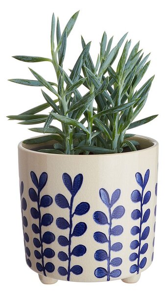 NEW DELFT kaspó, Ø 13,5 cm, kék virágos