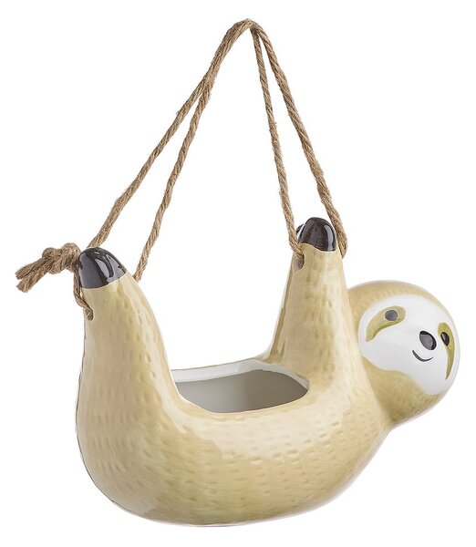 HANG LOOSE felakasztható kaspó, lajhár 10cm