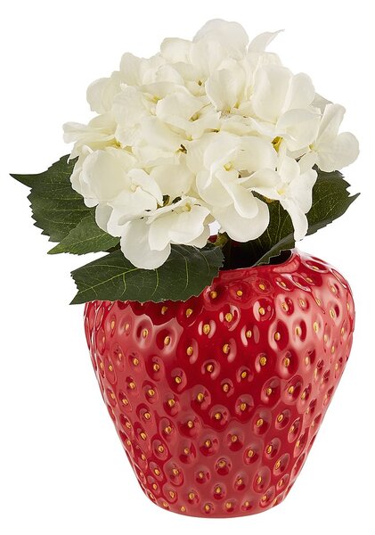 STRAWBERRY váza, piros 26,5 cm