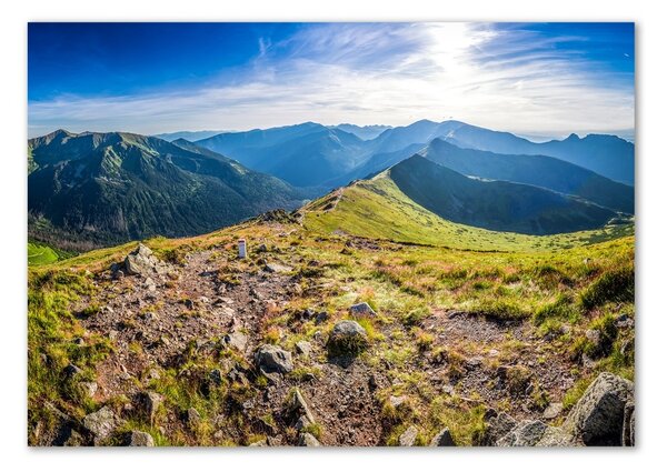 Akrilüveg fotó Panorama hegyi