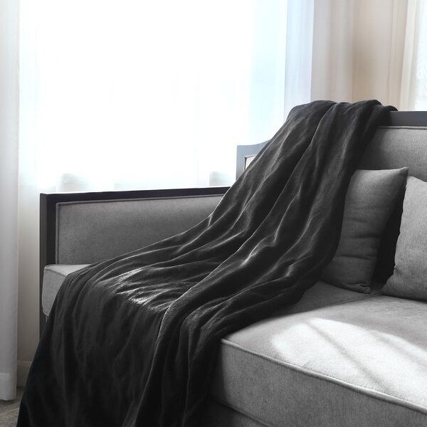 Monzana® Fleece fűthető takaró - antracit