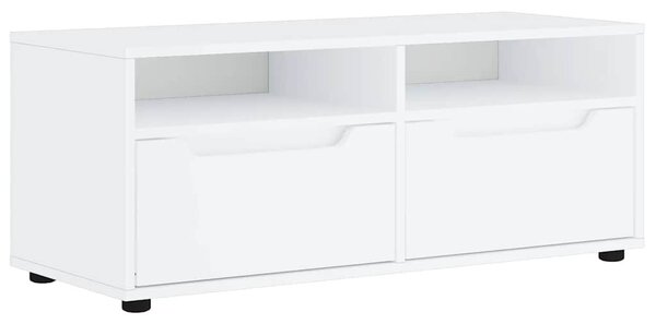 VidaXL VISNES fehér szerelt fa TV-szekrény 100x40x38 cm