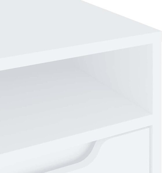 VidaXL VISNES fehér szerelt fa TV-szekrény 100x40x38 cm