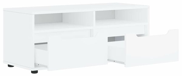 VidaXL VISNES fehér szerelt fa TV-szekrény 100x40x38 cm