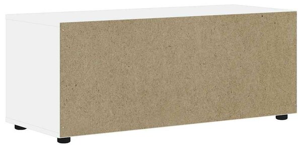 VidaXL VISNES fehér szerelt fa TV-szekrény 100x40x38 cm