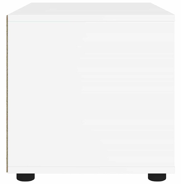 VidaXL VISNES fehér szerelt fa TV-szekrény 100x40x38 cm