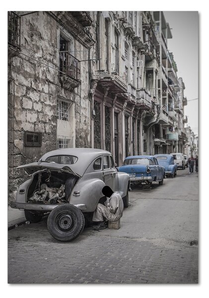 Üvegkép falra Havanna
