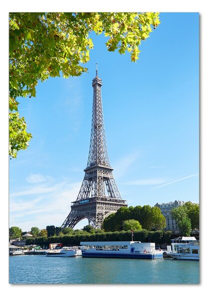 Üvegkép falra Párizsi eiffel-torony