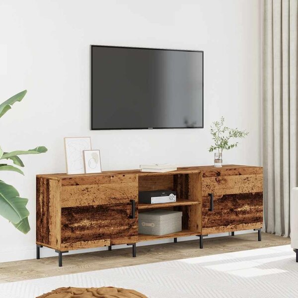VidaXL antik fa színű szerelt fa TV-szekrény 150 x 30 x 50 cm