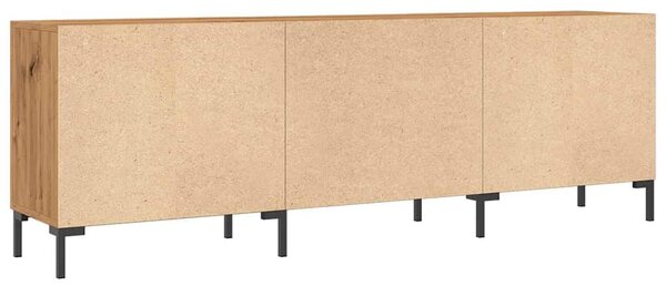 VidaXL kézműves tölgy színű szerelt fa TV-szekrény 150 x 30 x 50 cm