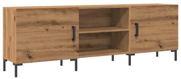 VidaXL kézműves tölgy színű szerelt fa TV-szekrény 150 x 30 x 50 cm