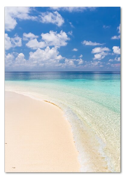 Üvegfotó Beach maldív