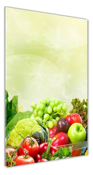 Photo kép üveg Zöldség és gyümölcs